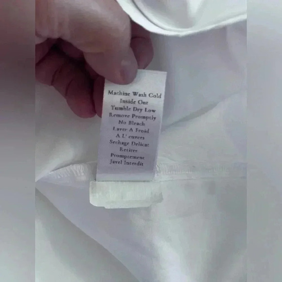 Frank & Eileen VICTORIA Italian Tuxedo Shirt. Size S - Picture 15 of 16